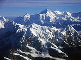 
Cho Oyu Above Numbur and Khatang With Nangpa La and Nangpai Gosum from Kathmandu Mountain Flight
